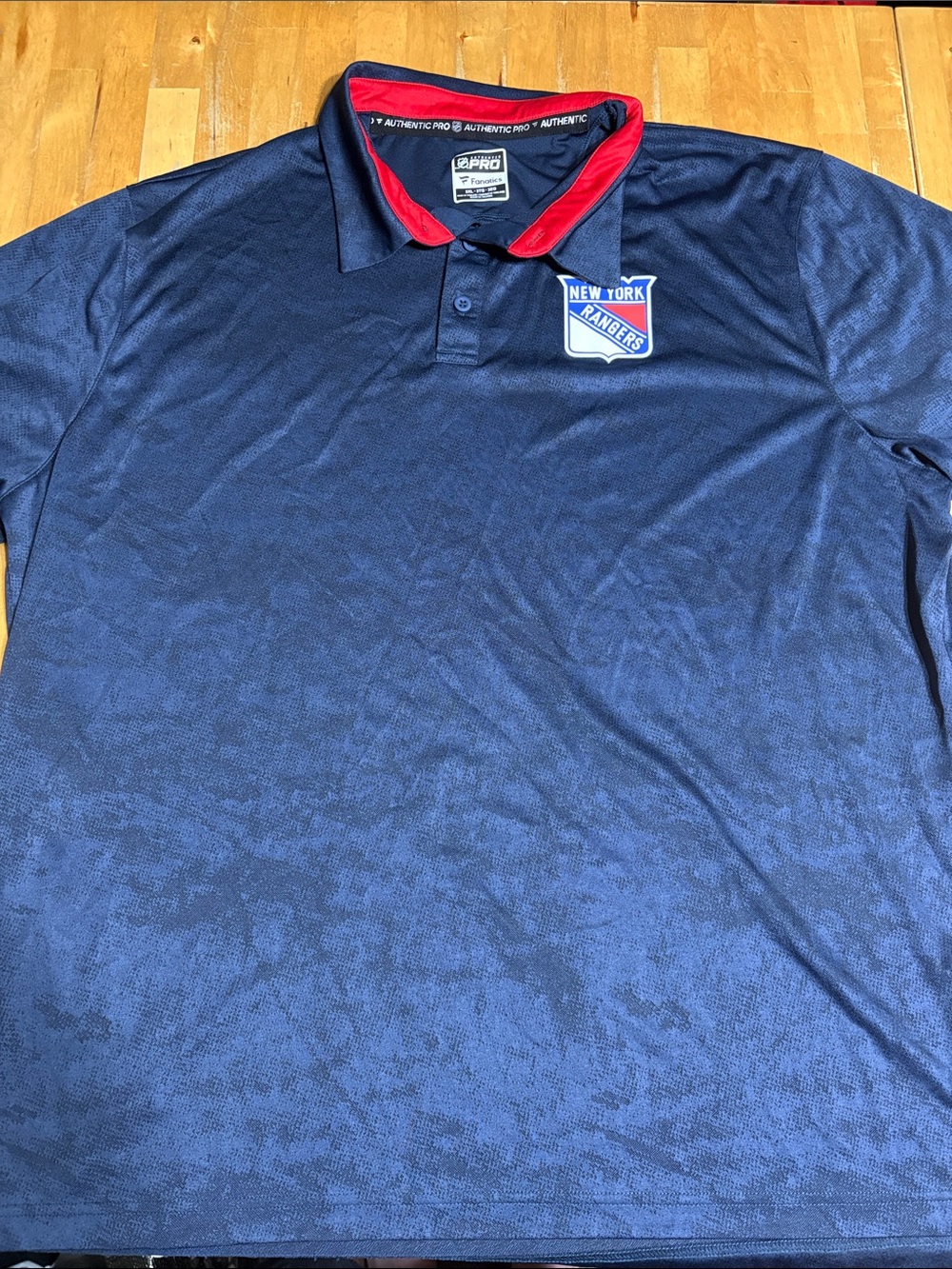 Fanatics Authentic Pro New York Rangers polo